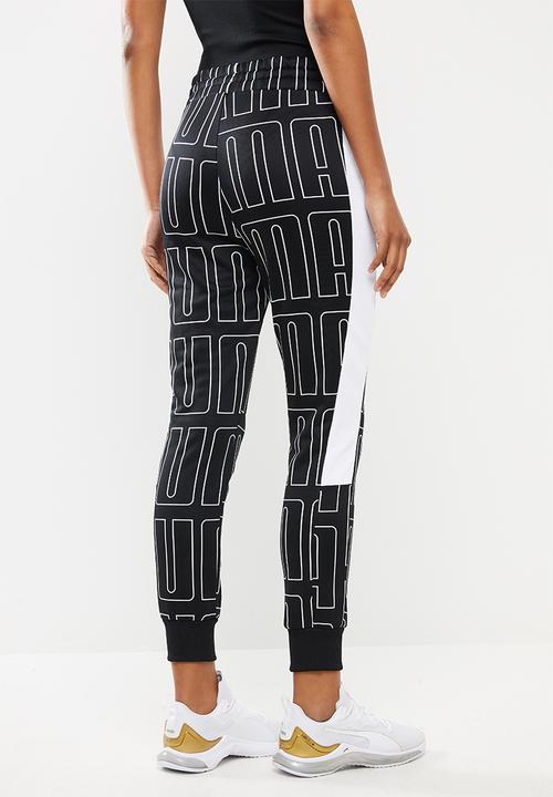 PUMA - Track pant aop - black