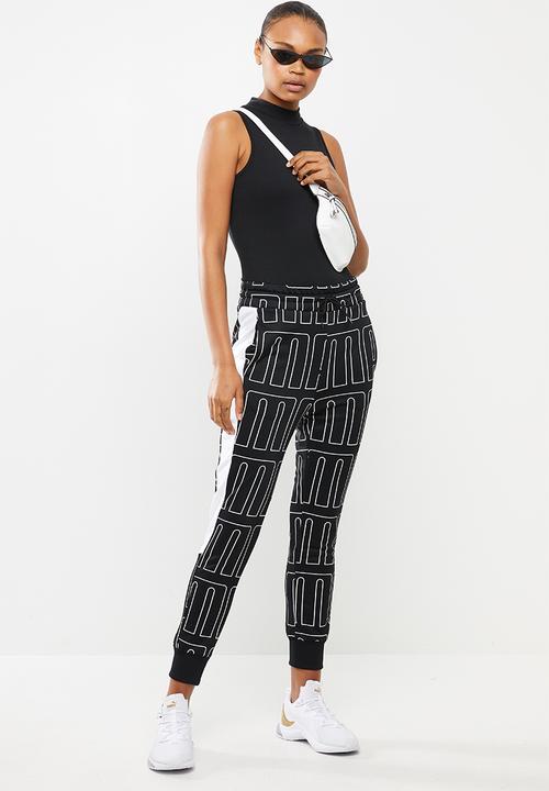 PUMA - Track pant aop - black