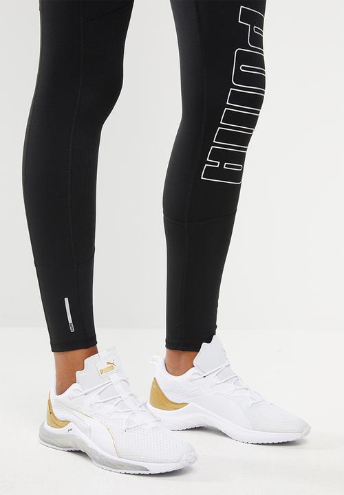 PUMA - Logo 7/8 graphic tight - black & silver