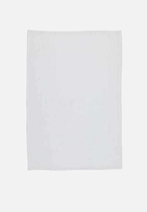 Kitchen Craft - Waffle tea towels set of 3 - greys