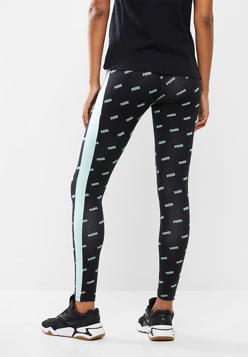 PUMA - Aop legging - mist green