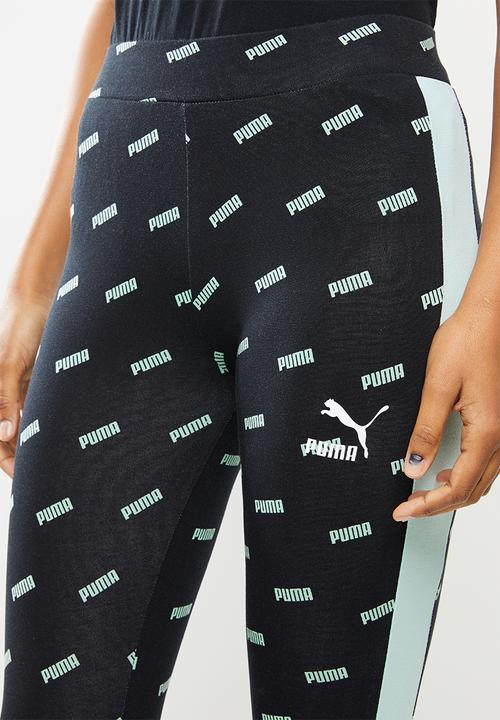 PUMA - Aop legging - mist green