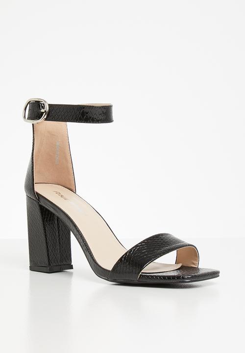 Public Desire - Kara block heel - black