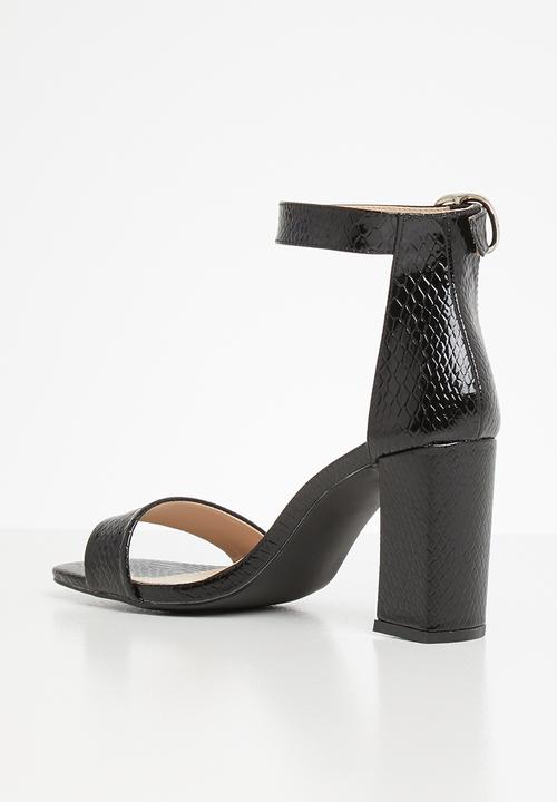 Public Desire - Kara block heel - black