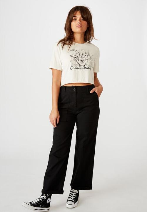 Factorie - Cargo pant - black