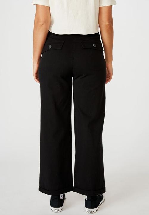 Factorie - Cargo pant - black