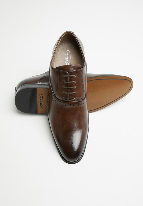 Gino Paoli - Welted lace up - brown