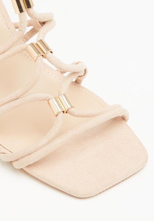 Public Desire - Arabella block heel - neutral