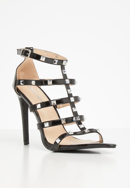 Public Desire - Sara stiletto heel - black