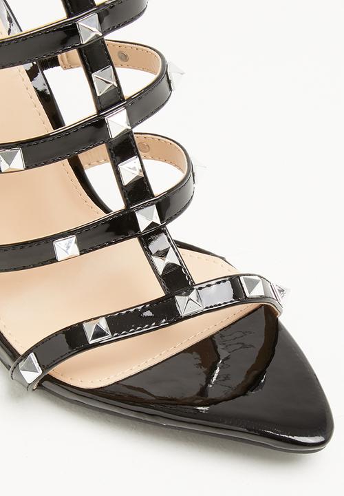 Public Desire - Sara stiletto heel - black