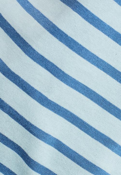 G-STAR - Korpaz stripe gr slim fit tee - blue 
