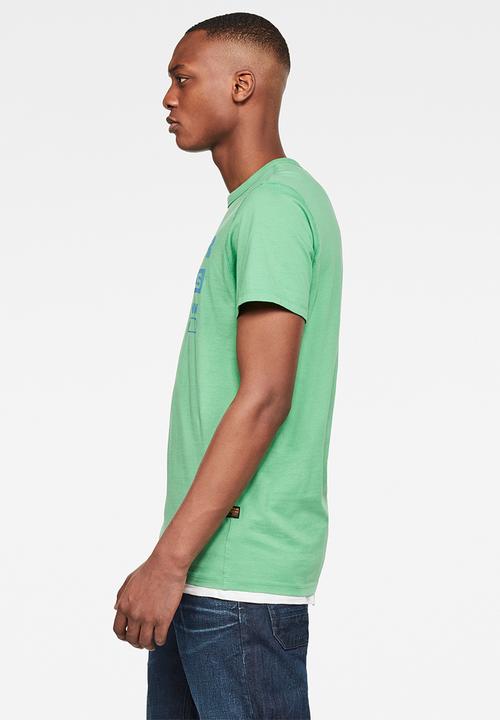 G-STAR - Originals water gr tee - green