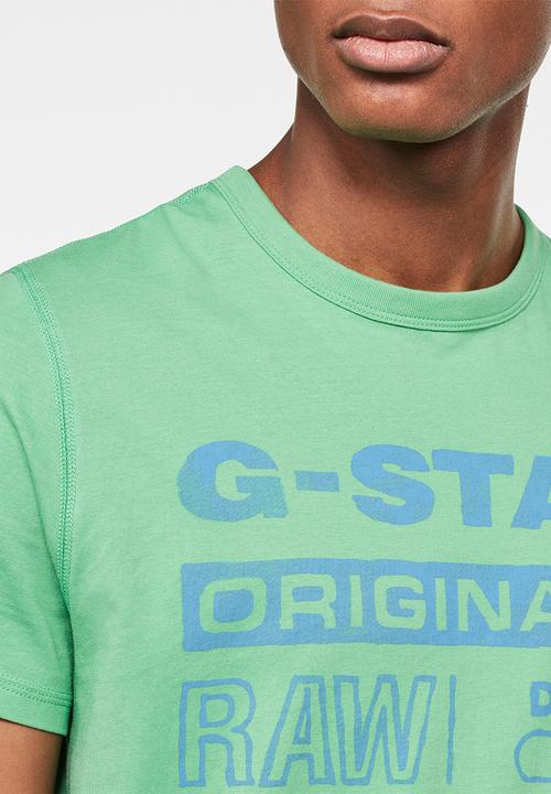 G-STAR - Originals water gr tee - green