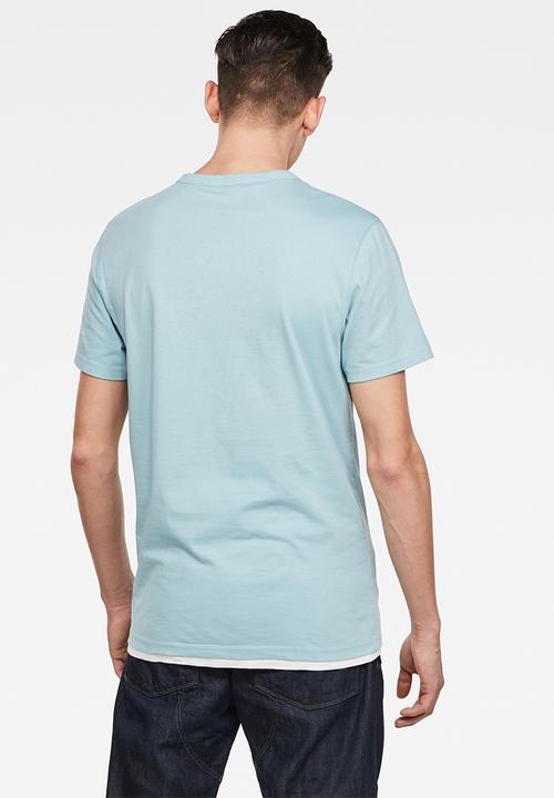G-STAR - Originals water gr tee - blue