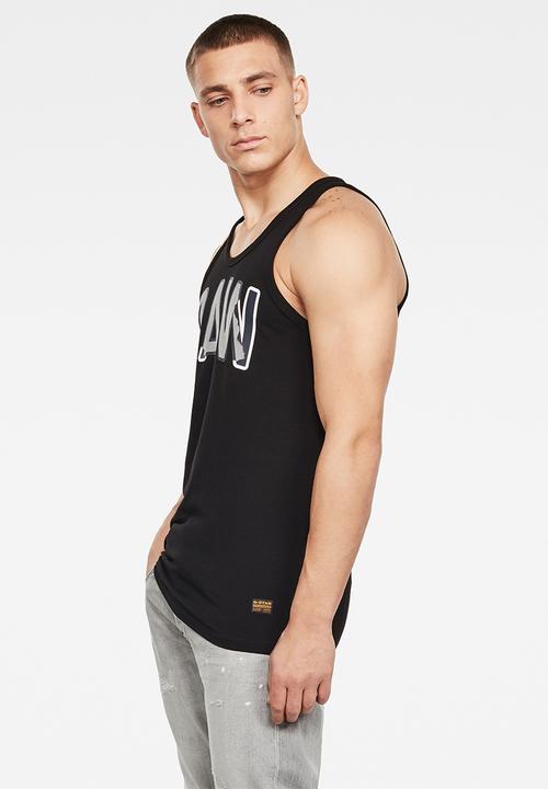 G-STAR - Multi layer raw GR tank - black