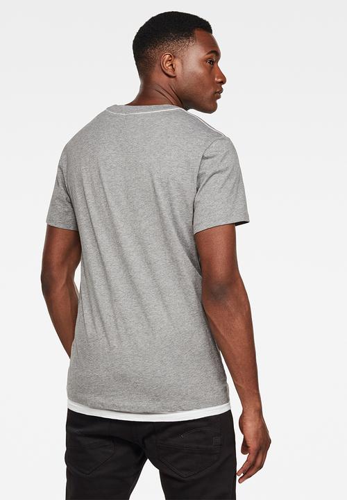 G-STAR - Boxed raw gr tee - grey