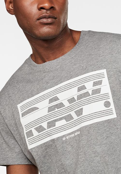 G-STAR - Boxed raw gr tee - grey
