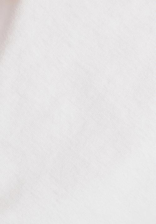 G-STAR - Raw. text slim fit tee - white