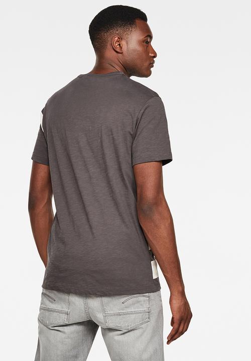 G-STAR - One stripes GR tee - grey