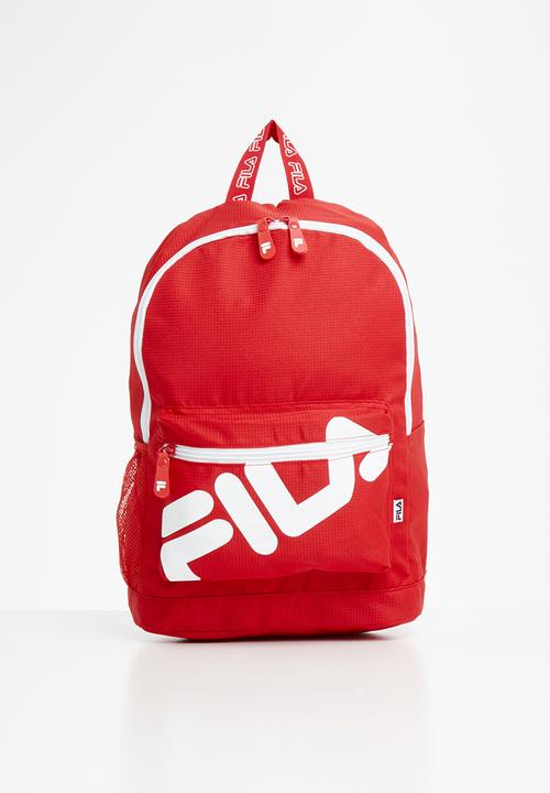 fila backpack red