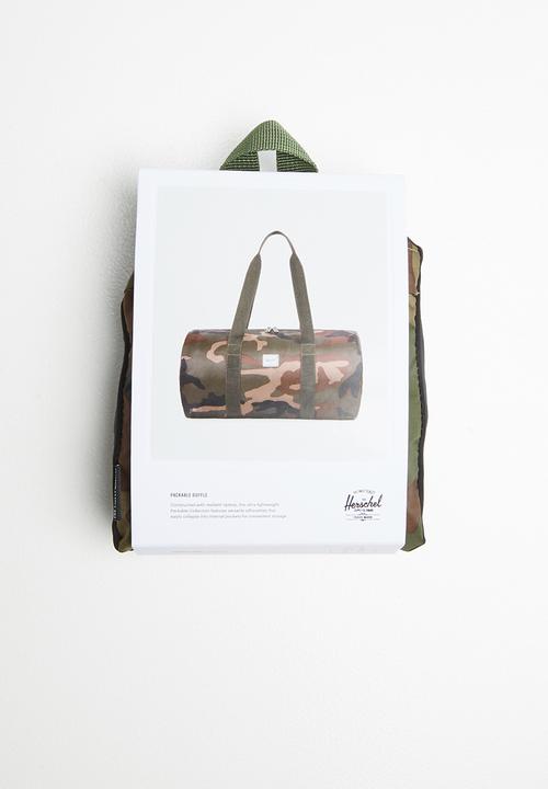Herschel Supply Co. - Packable duffle - woodland camo