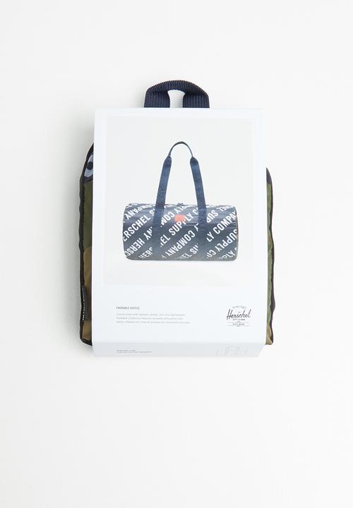 Herschel Supply Co. - Packable roll call duffle - peacoat woodland camo