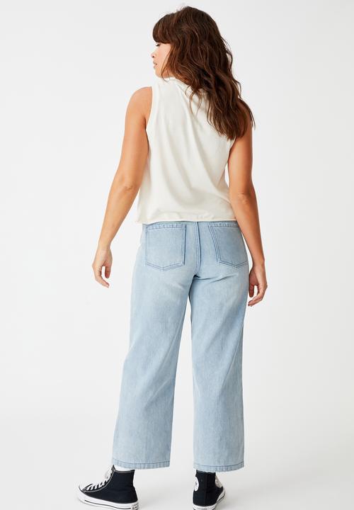 Factorie - Wide leg jean - blue