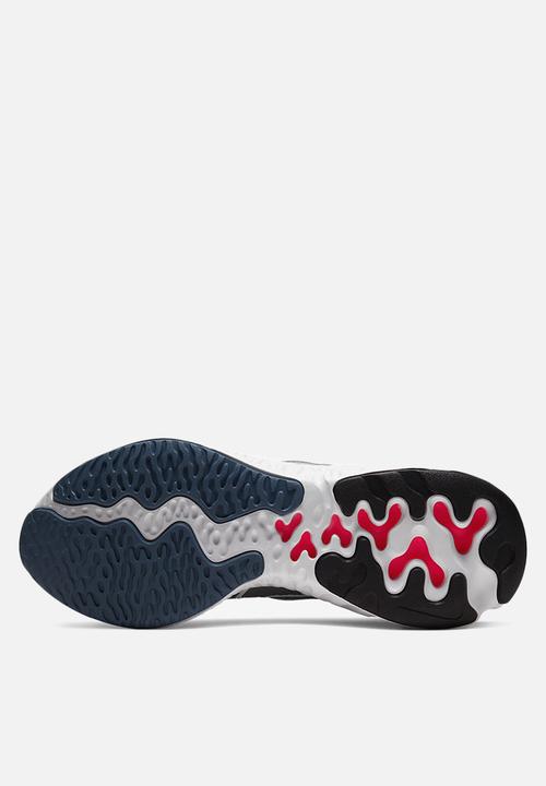 Nike - Renew run - obsidian mist/white-black-laser crimson