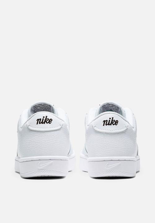 Nike - Court Vintage premium - white / black-total orange