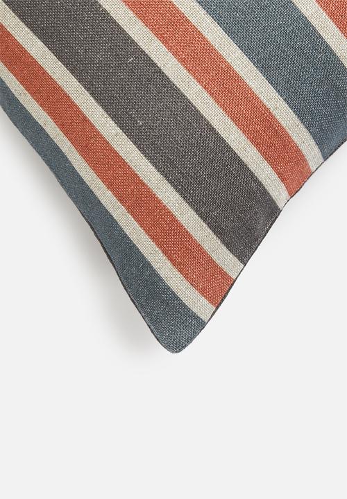 Hertex Haus - Liberty stripes cushion cover - aurora