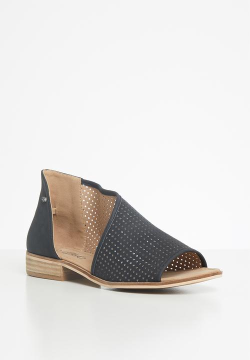 Miss Black - Micah peep toe - black