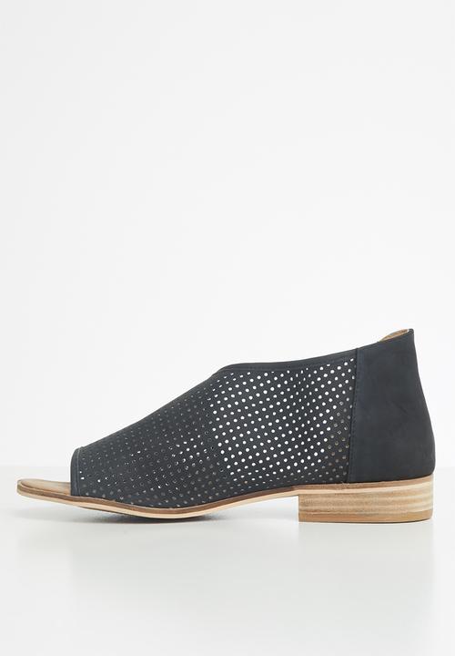 Miss Black - Micah peep toe - black