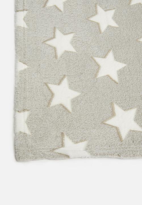 H&S - Star blanket - grey