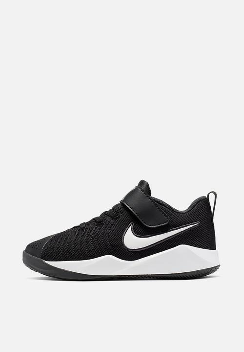 Nike - Nike team hustle quick 2 - black/white-anthracite-volt