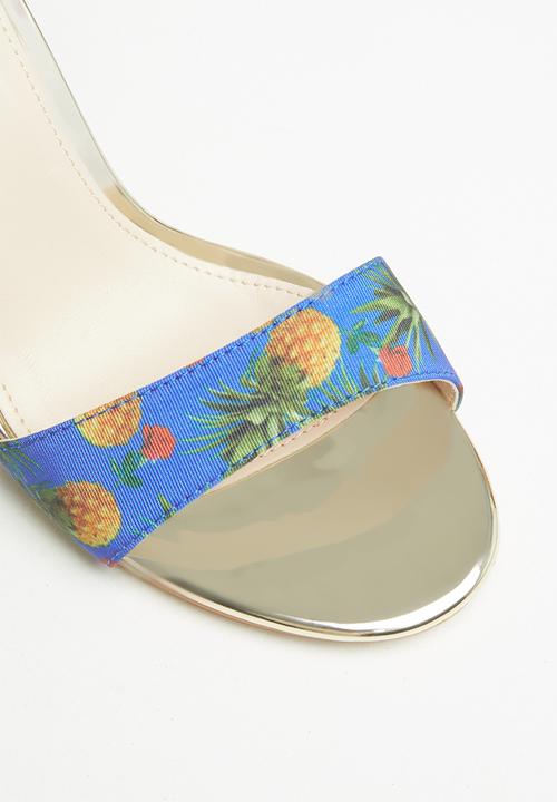 Miss Black - Dela heel - blue