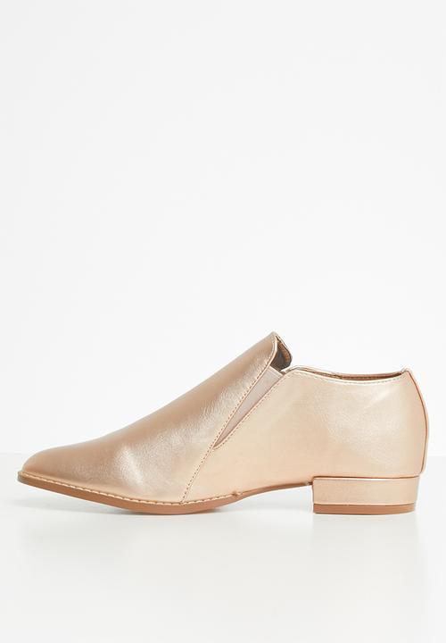 Miss Black - Attigone loafer - rose gold