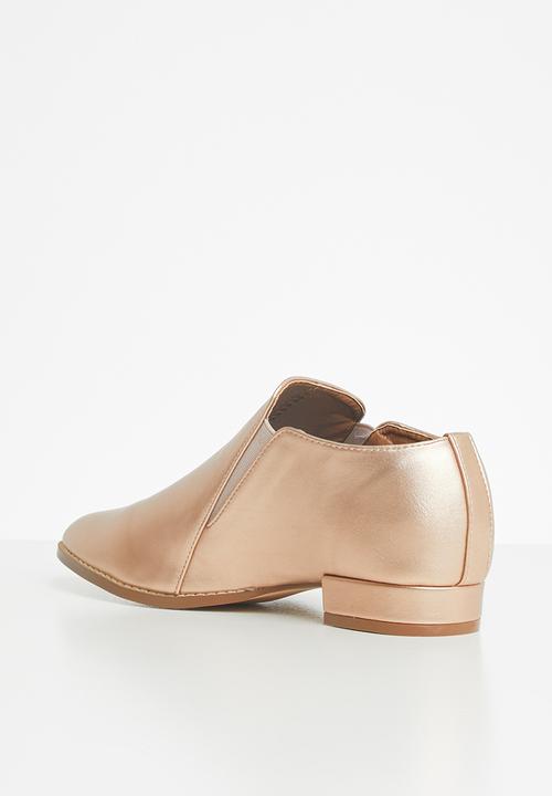 Miss Black - Attigone loafer - rose gold
