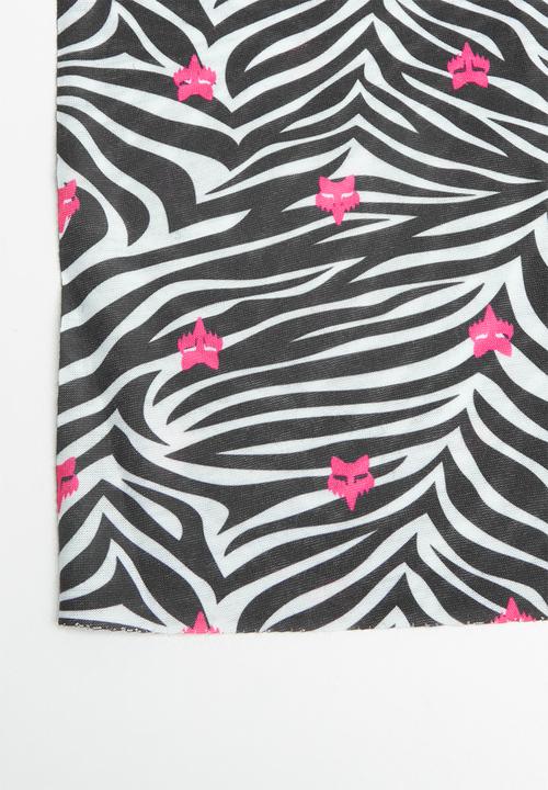 Fox - Retro zebra tubular face masks - mulri