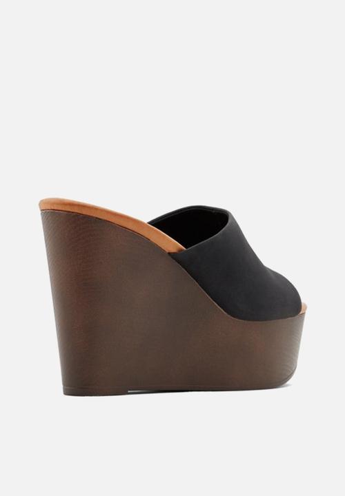 Call It Spring - Kanooka wedge - black