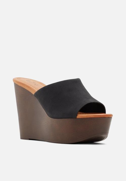 Call It Spring - Kanooka wedge - black