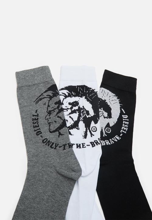 Diesel  - Km-ray 3 pack socks - multi