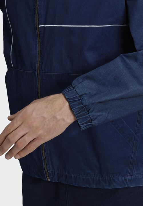 adidas Originals - Graphic staple jacket - navy