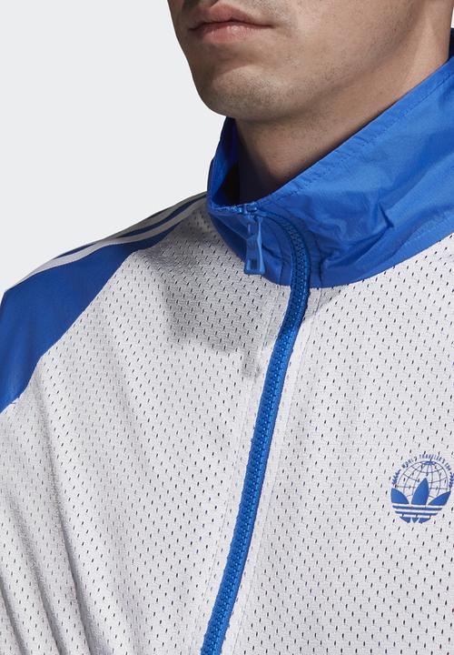 adidas Originals - Oyster track top - blue & white