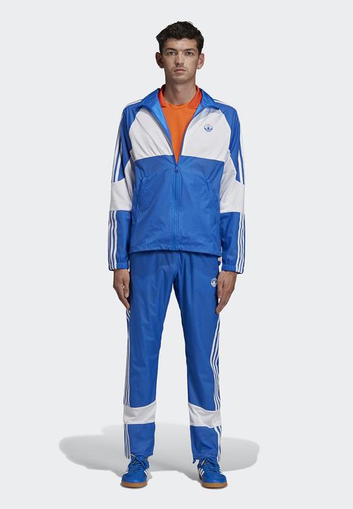 adidas Originals - Oyster track top - blue & white