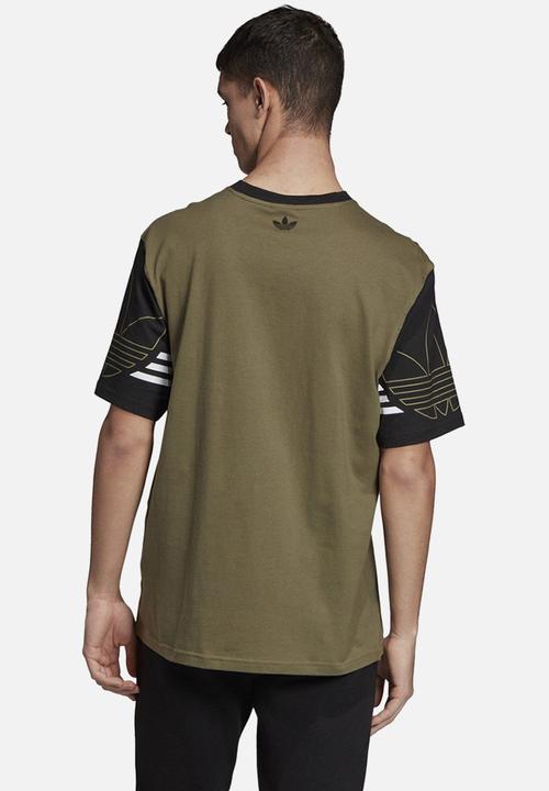 adidas Originals - Strmzy sport tee - khaki