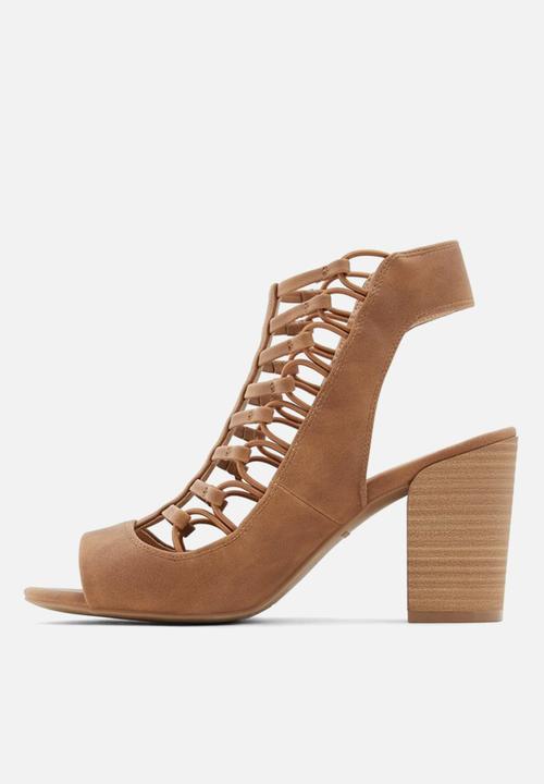 Call It Spring - Paigee heel - brown
