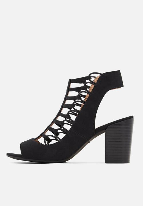 Call It Spring - Paigee heel - black
