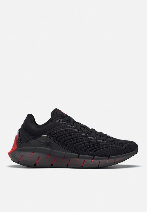 red and black reebok