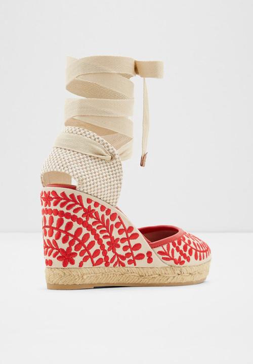 ALDO - Muschino wedge - red
