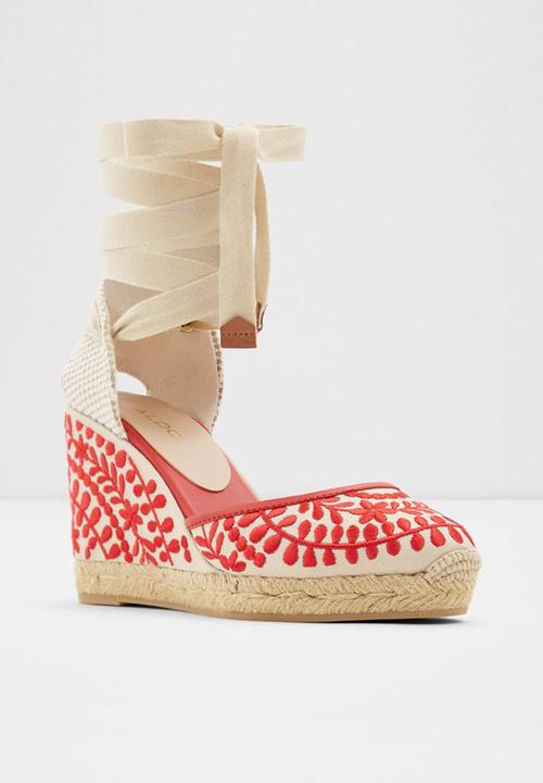 ALDO - Muschino wedge - red